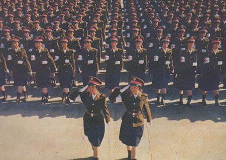 国庆35周年阅兵女兵方队 观雪听雨 beifangjian的博客