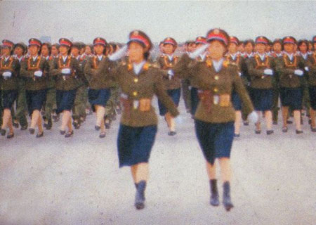 国庆35周年阅兵女兵方队 观雪听雨 beifangjian的博客